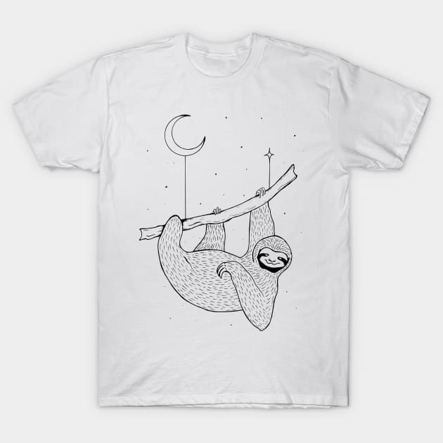 Cute Sloth T-Shirt by EWART